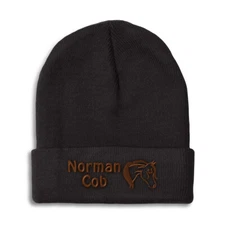 Beanies for Men Norman Cob Winter Hats for Women Acrylic Skull Cap 1 Size