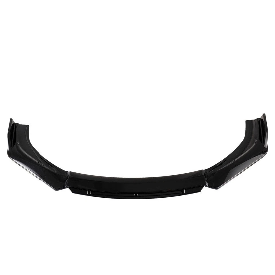 For Volkswagen Arteon Front Bumper Lip Spoiler Splitter Diffuser Gloss Black  - Image 4 of 4