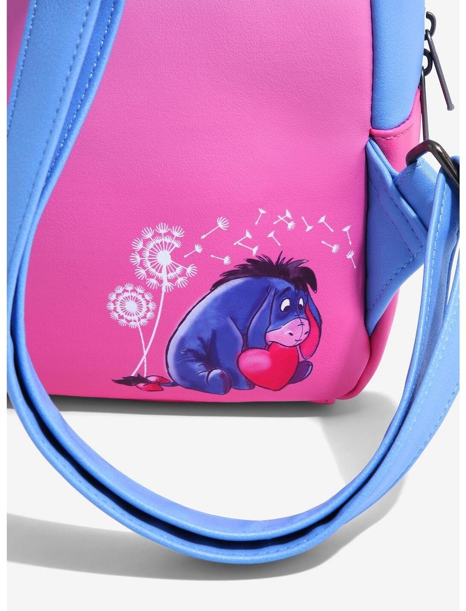 Loungefly Disney Winnie the Pooh Dandelion Heart Mini Backpack New Loungefly Disney Winnie The Pooh Dandelion Heart Mini  main image 3