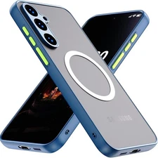 Slim Mag Safe Magnetic Case Camera Cover For Samsung A07/A17/A15/A16/A26/A36/A56