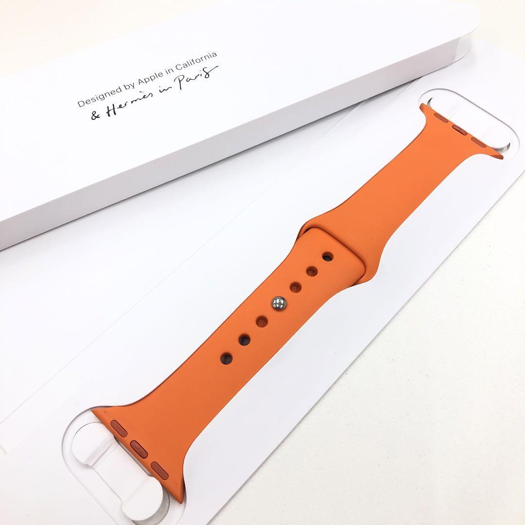 Apple Watch Hermès 41mm Stainless Steel Case with Leather Band