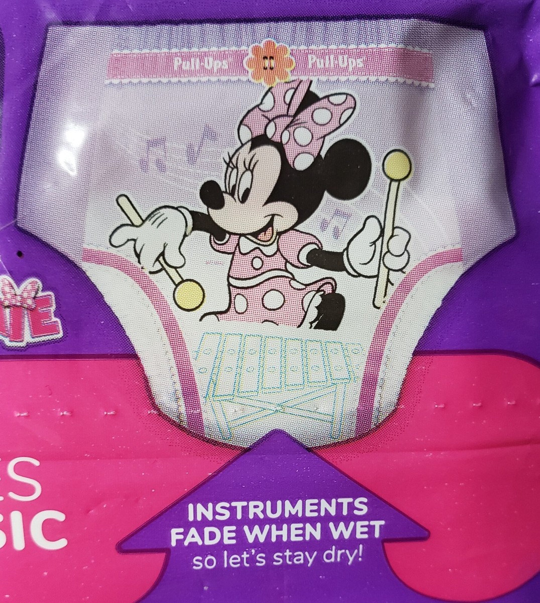 Pull-Ups Girls Training Pants 14 Ct Size 5T-6T 46-60 lbs /Minnie Mouse  Theme