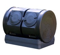 Outdoor Tumbler Composter Gardening Waste Backyard Recycle Duel Compost Outdoor Tumbler Composter Gardening Waste Backyard Recycle Duel Compost