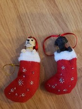 Lot of 2 Labrador Retriever Ornaments Retail 20