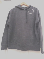 NOBODYS CHILD LADIES FLEECE HOODIE PULL ON SIZE M GREY BE KIND LOGO