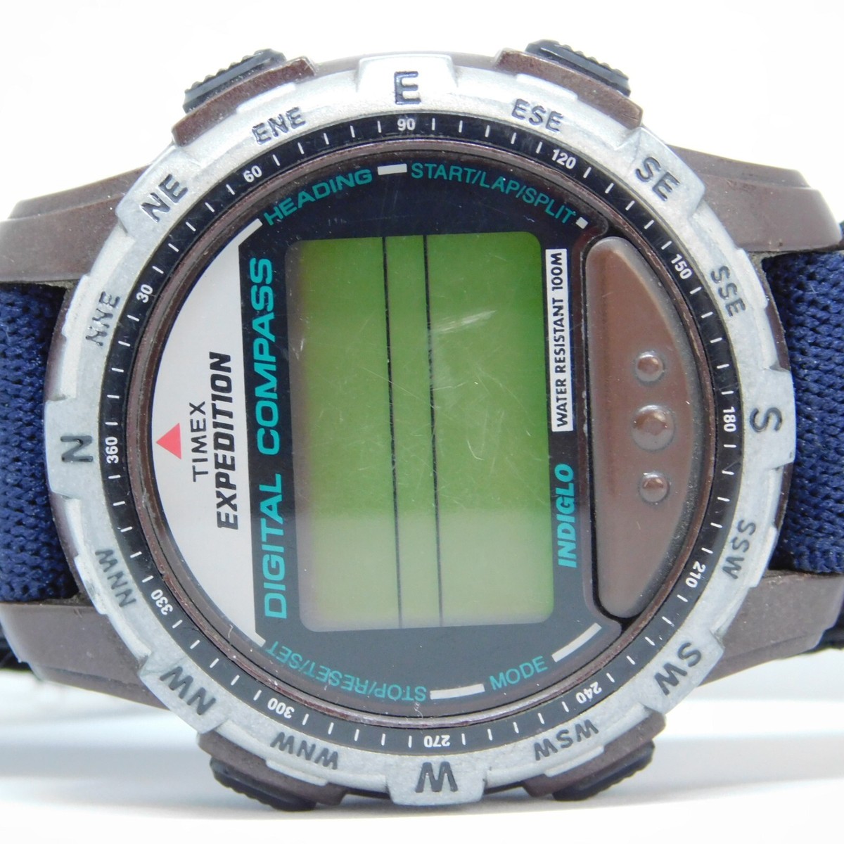Timex Expedition Indiglo WR 100M Digital Compass Quartz Men's