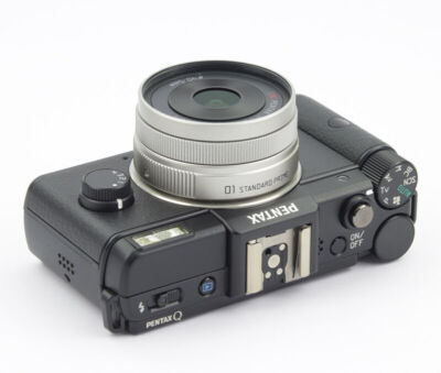 PENTAX 01 STANDARD PRIME ブラック 激レアレンズフード付 PENTAX 01 STANDARD PRIME BLACK フード付