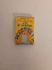 Vintage Russell Card Game of Flags of the United Nations Geography History