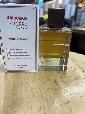 al haramain amber oud tobacco edition Tester Box Original New Full