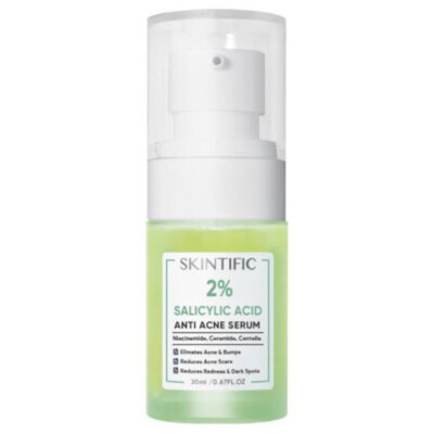 Anti Acne Serum Pimples Black Spot Moisturizing SKINTIFIC 2% Salicylic Acid 20ml