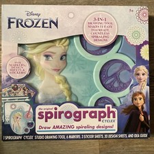 Spirograph Cyclex Studio Elsa - Disney - 3-in-1 Drawing Tool For Ages 5 