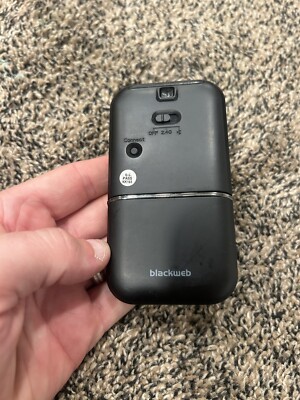 Blackweb Wireless Bluetooth Mouse Laser Pointer Ultra Slim Foldable