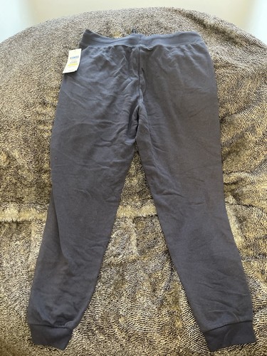 K-Swiss NWT Women’s Size L Graphite Fleece Lined Drawstring Sweatpants Jogger - Picture 2 of 6