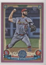 2019 Topps Gypsy Queen Mega Box Purple Daniel Ponce de Leon Poncedeleon #144 x5u