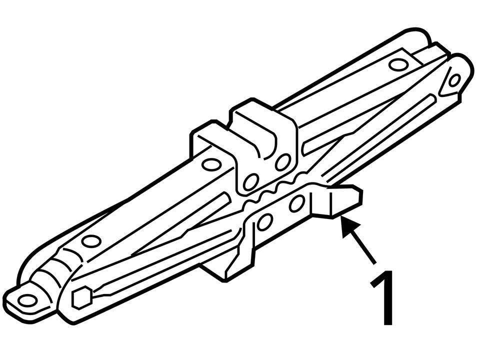 Macaco tesoura sobressalente Volkswagen Jetta 2015 CMU3Q - Imagem 4 de 4