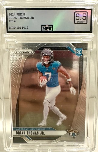 2024 Panini Prizm BRIAN THOMAS JR RC #314 Rookie Jaguars MPE 9.5 - Picture 1 of 2