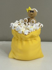 Fake Bake Handmade Faux Food GINGIE IN BAG OF POPCORN Display