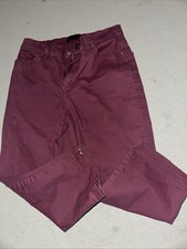 Kids Size 10 Gloria Vanderbilt Burgundy Pants
