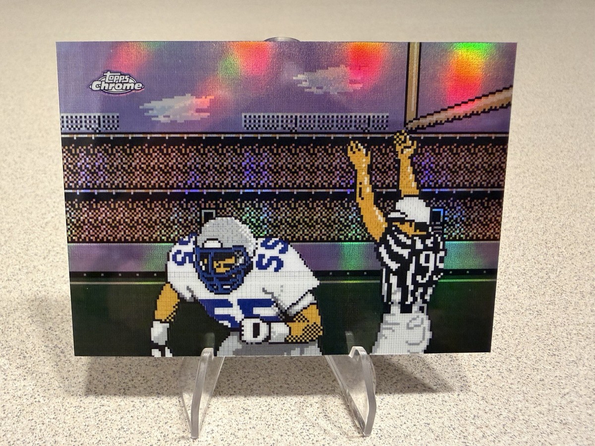 2025 Topps Chrome BRIAN BOSWORTH Tecmo Bowl Case Hit #TECMO-13