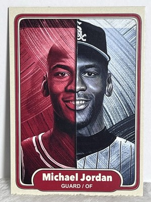 Michael Jordan Serial Numbered #23/45 Bulls White Sox Sports Trading Card