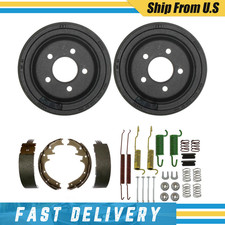 10 Rear Brake Drums Shoes Spring Kit Fits Ford Ranger 1998-2002 4 Wheel Drive 10 Rear Brake Drums Shoes Spring Kit Fits Ford Ranger 1998-2002 4 Wheel Drive