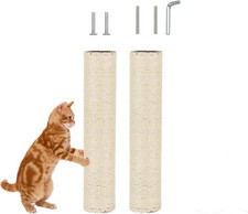 2 Pcs Cat Scratching Post Replacement Indoor 15.7 x 3.1 Inches Cats Tree