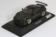 Spark Custom 1/43 Porsche 911 991-2 GT2 RS 2017 Black/Black Limited Minicar