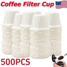 500 Count Coffee Filters Premium Disposable P...