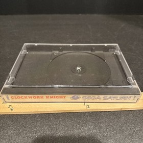 Clockwork Knight 1 (Sega Saturn, 1995) NO Disc - Case With Manual And Reg Card
