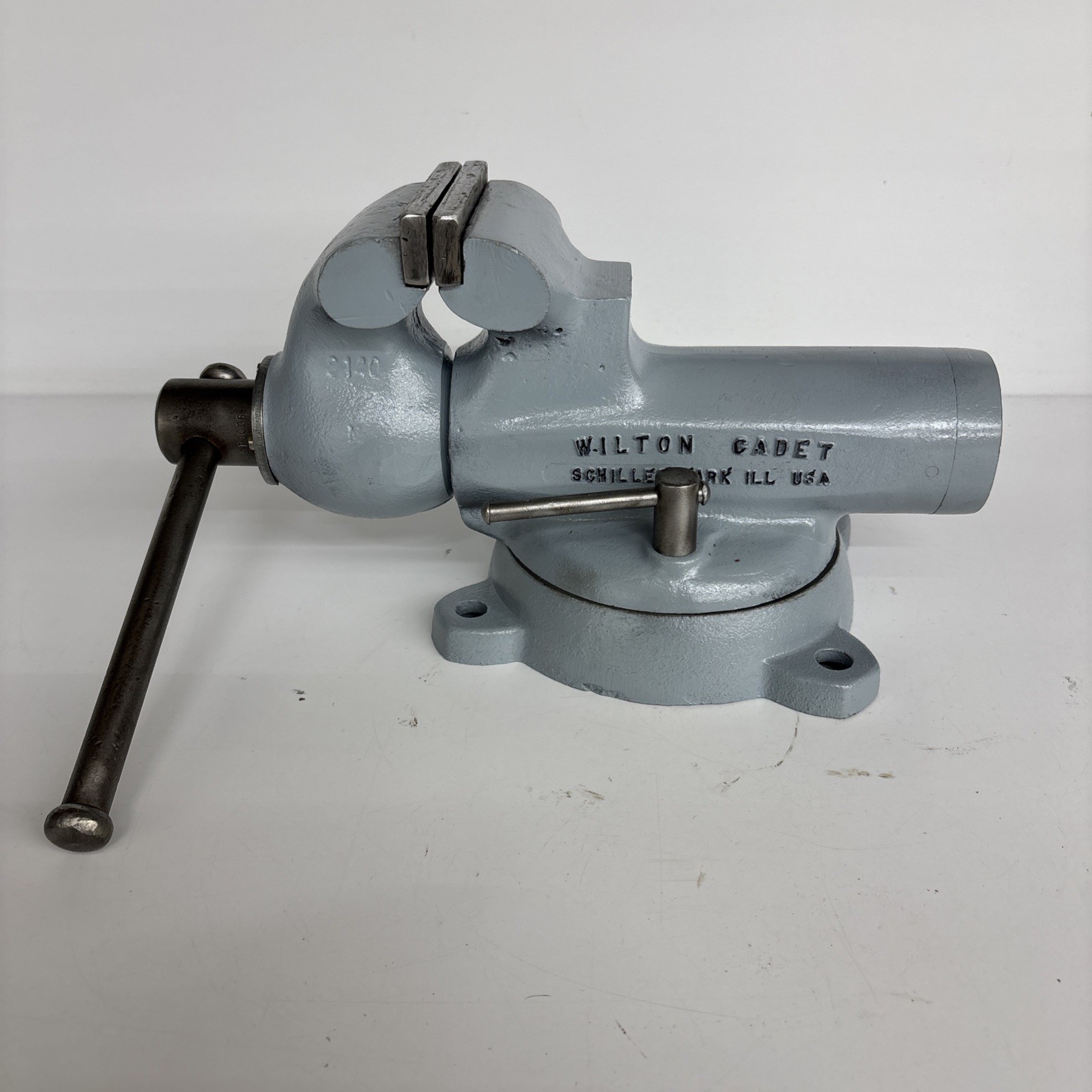 Vintage Wilton Cadet 111006 Bench Vise 3-3/4” Jaws Schiller Park USA