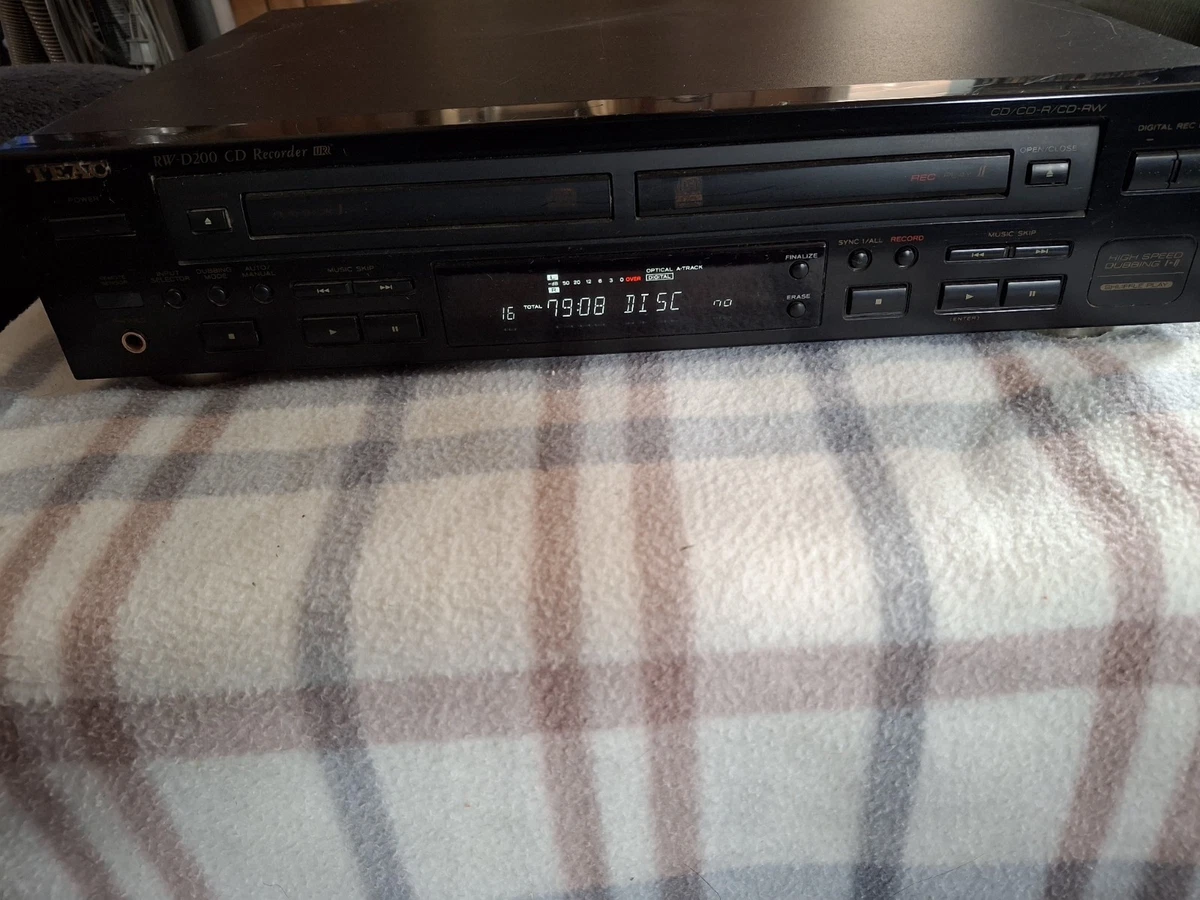 TEAC RW －D 280 CD recorder Teac-RW-D280-CD-Recorder-