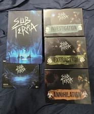 Sub Terra Opened; New Sealed Expansions: Investigation, Extraction, Annihalation