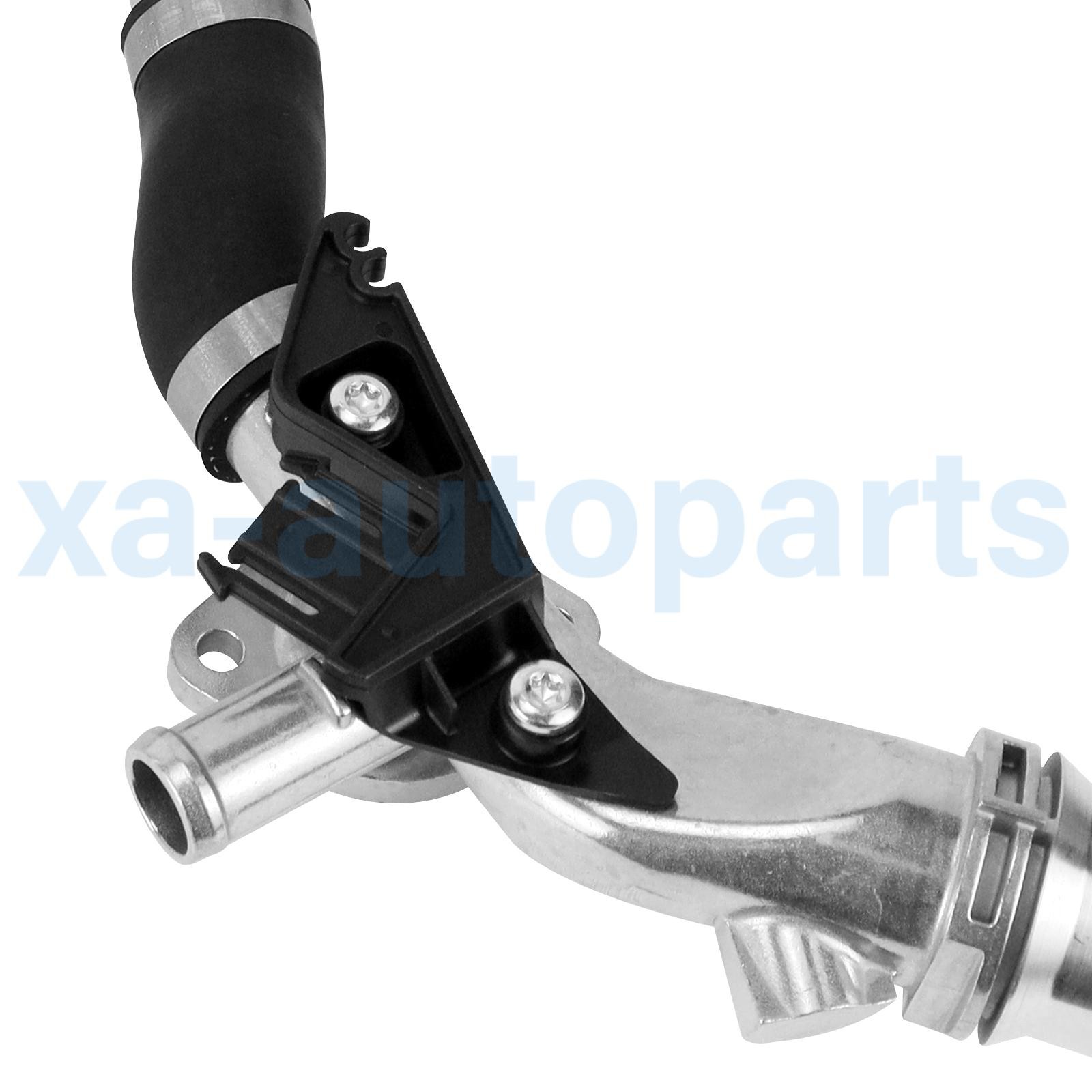 Aluminum Cooling Water Hose For Audi 3.0L A4 A5 A6 A7 Q5 VW Touareg 06E121045BB