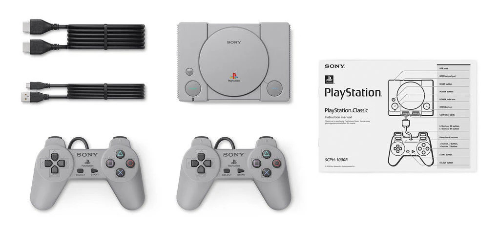 Sony PlayStation Classic Mini Console [Retro System] 711719526063