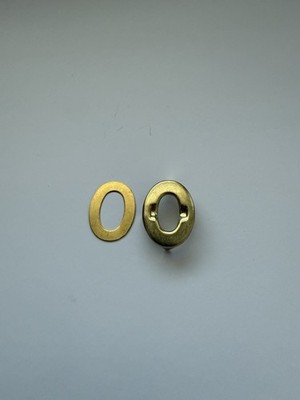 Vintage Coach Hardware Replacement, Brass, New, Washer Replacement