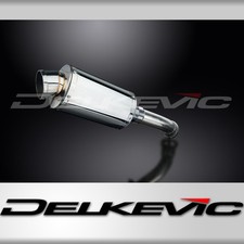 BMW K1200R SPORT 2005-2009 225mm OVAL STAINLESS SILENCER EXHAUST KIT