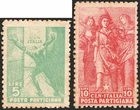 CLN Issues Parma 1945 Partisan Post No. 1/2 with usual yellow rubber Cert.