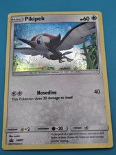 Pikipek SM07 Black Star Promo Cosmos Holo Pokémon 2017 SM Sun Moon MP