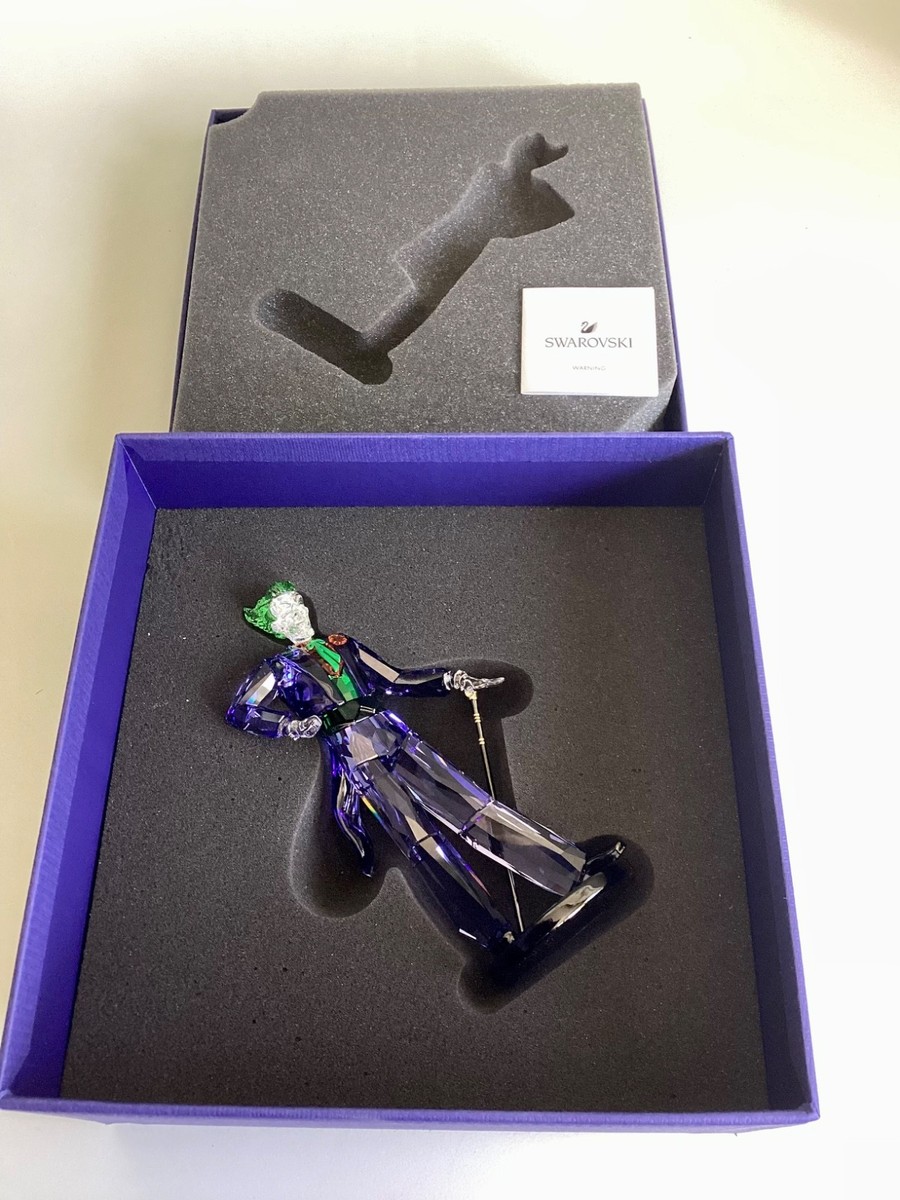 Swarovski Crystal Figurine Batman's “THE JOKER “ 5630604 DC Comics