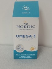 Nordic Naturals Omega-3 690mg Immune Support Softgel - 60 Count. Exp 10/27