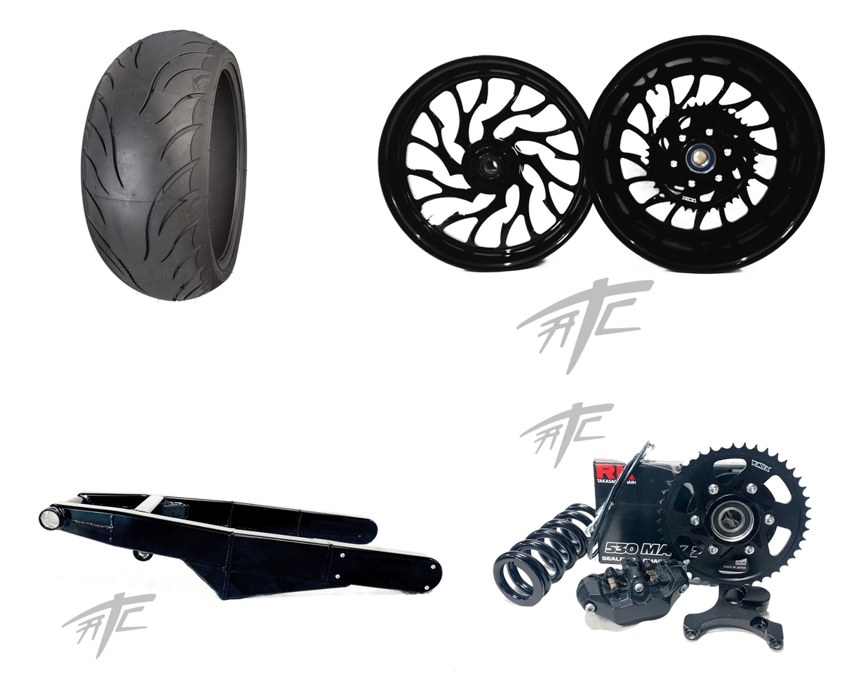330 OSD FAT TIRE KIT SOLID BLACK 