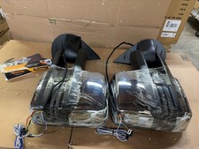Chrome Towing Mirrors Switchback For 2007-2013 Silverado Gmc Sierra 1500 2500hd