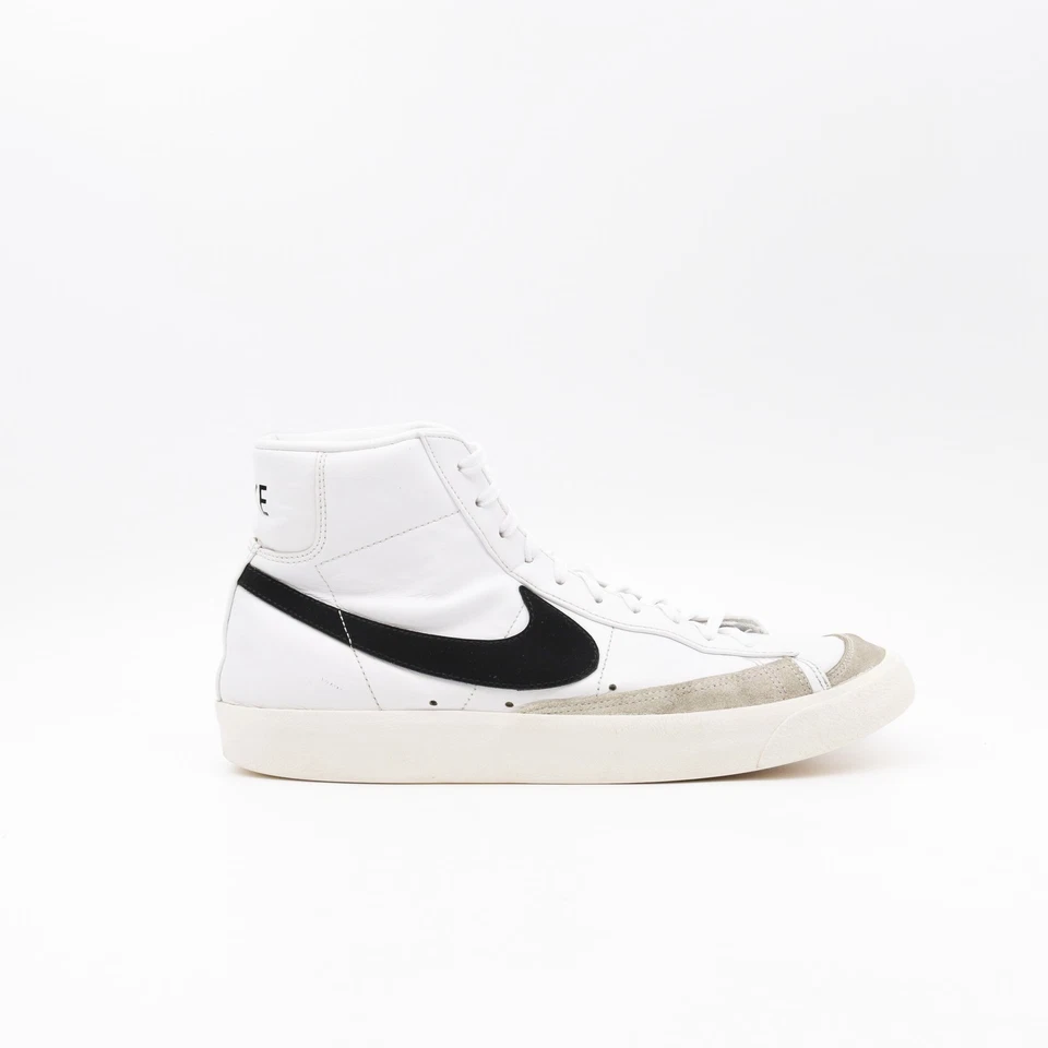 Nike Mens Sneakers White Size UK 12 Leather Casual Footwear