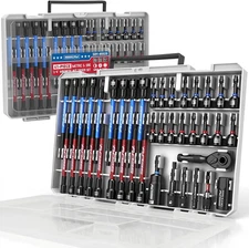 41-Piece Premium 1/4" Drive Magnetic Impact Nut Driver Set Metric & SAE Standard