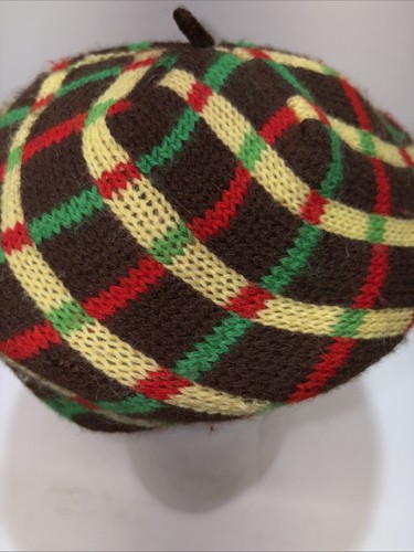 Funky Crochet Newsboy Golf Hippy Hat - Picture 7 of 14