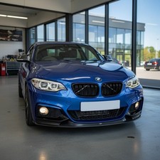 Frontlippe Splitter Kohlefaser Style passend f�r BMW F22 F23 2er 14-21
