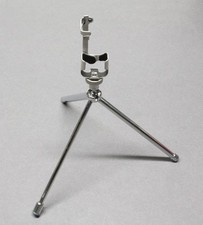 Minox Mini Pocket Tripod with Adapter / Camera Holder Clamp & Leather Case.