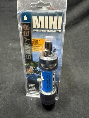Sawyer Products Mini Water Filtration System Filter SP128 Survival L4 Travel