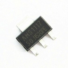 10Pcs AMS1117 LM1117 5V 1A SOT-223 Voltage Regulator NEW