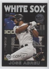 2021 Topps 1986 Baseball 35th Anniversary Series 2 Black 44/299 Jose Abreu 0wq